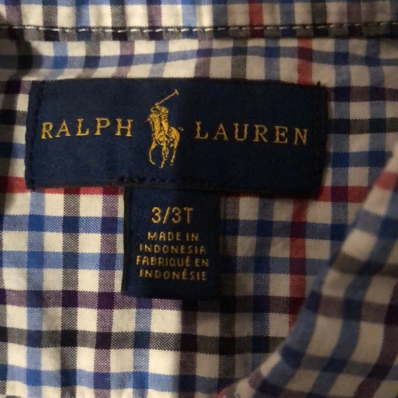 Set of 3t RL button up shirts - Picture 4 of 5